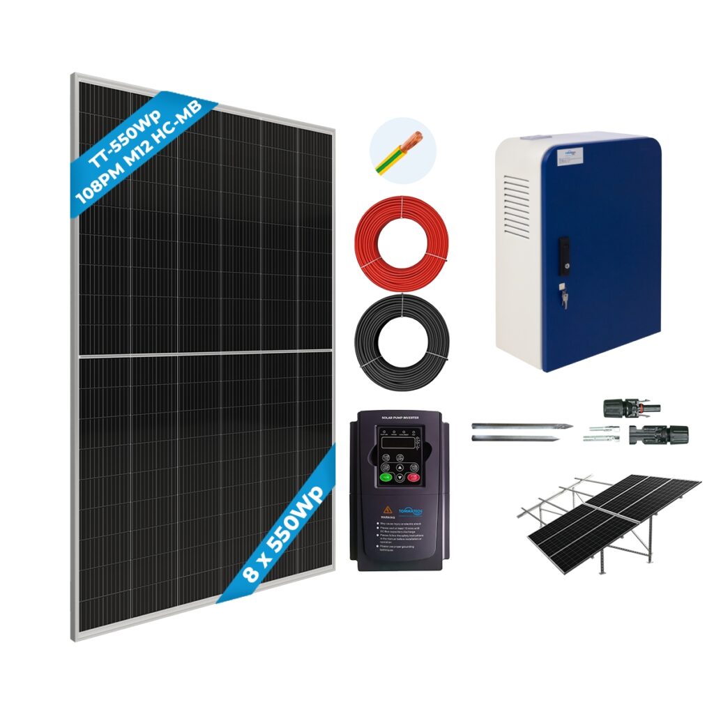 TommaTech 1.5HP-1KW 1 PHASE/230V Irrigation Package For Pump