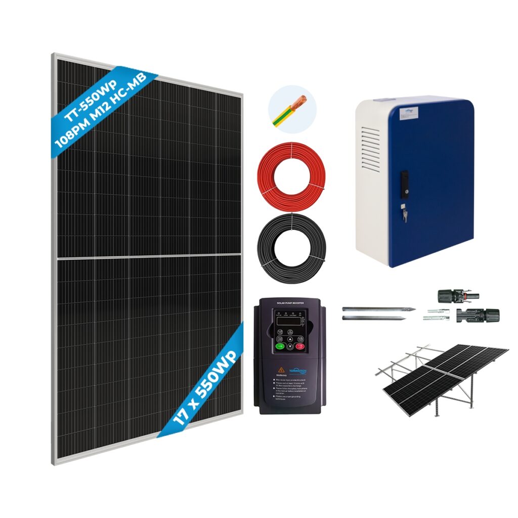 TommaTech 5.5HP-4KW 3 PHASE/400V Irrigation Package For Pump